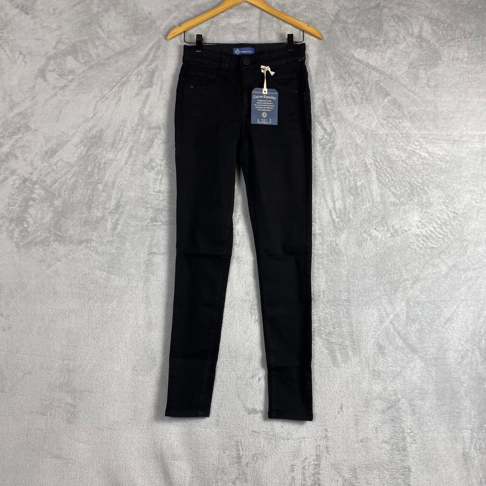 Democracy Ab solution Black Skinny Jeans Womens 2 Core Essential B1105VXSL32